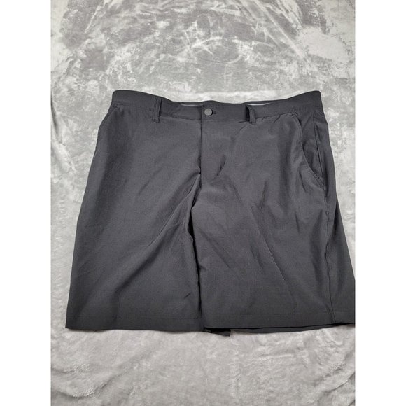 Chaps Men's Black Performance 5 Pocket Stretch Golf Shorts sz 40‎ 8" inseam - Picture 1 of 5
